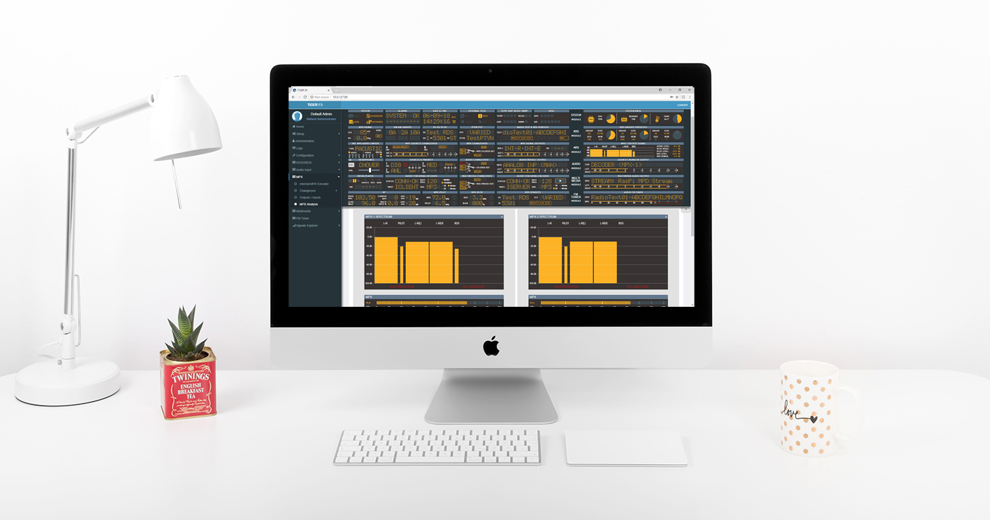 FM distribution Network Control & Monitoring Tiger AxelTech