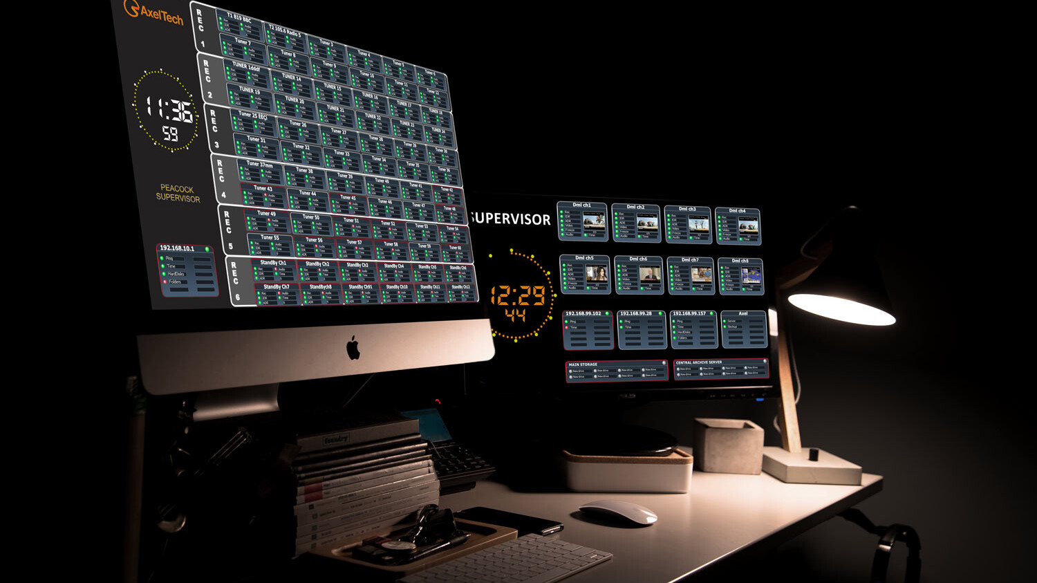 System of Control PeacockSupervisor AxelTech