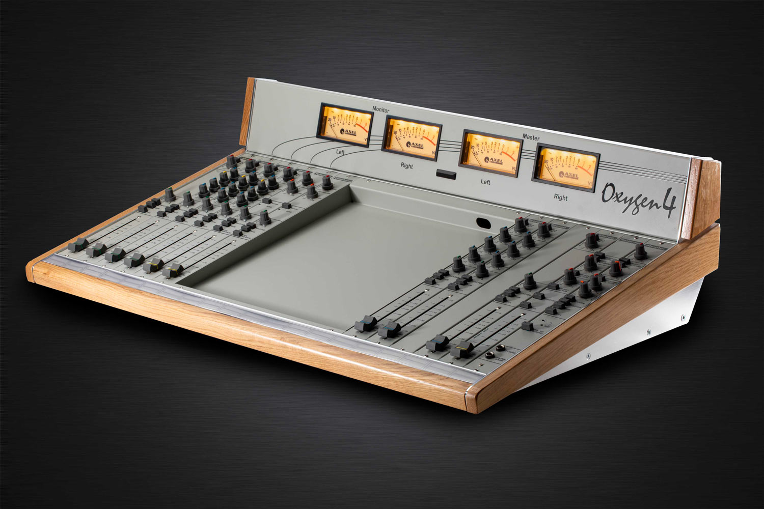 Modular Analog Radio Mixer console Oxygen4 AxelTech