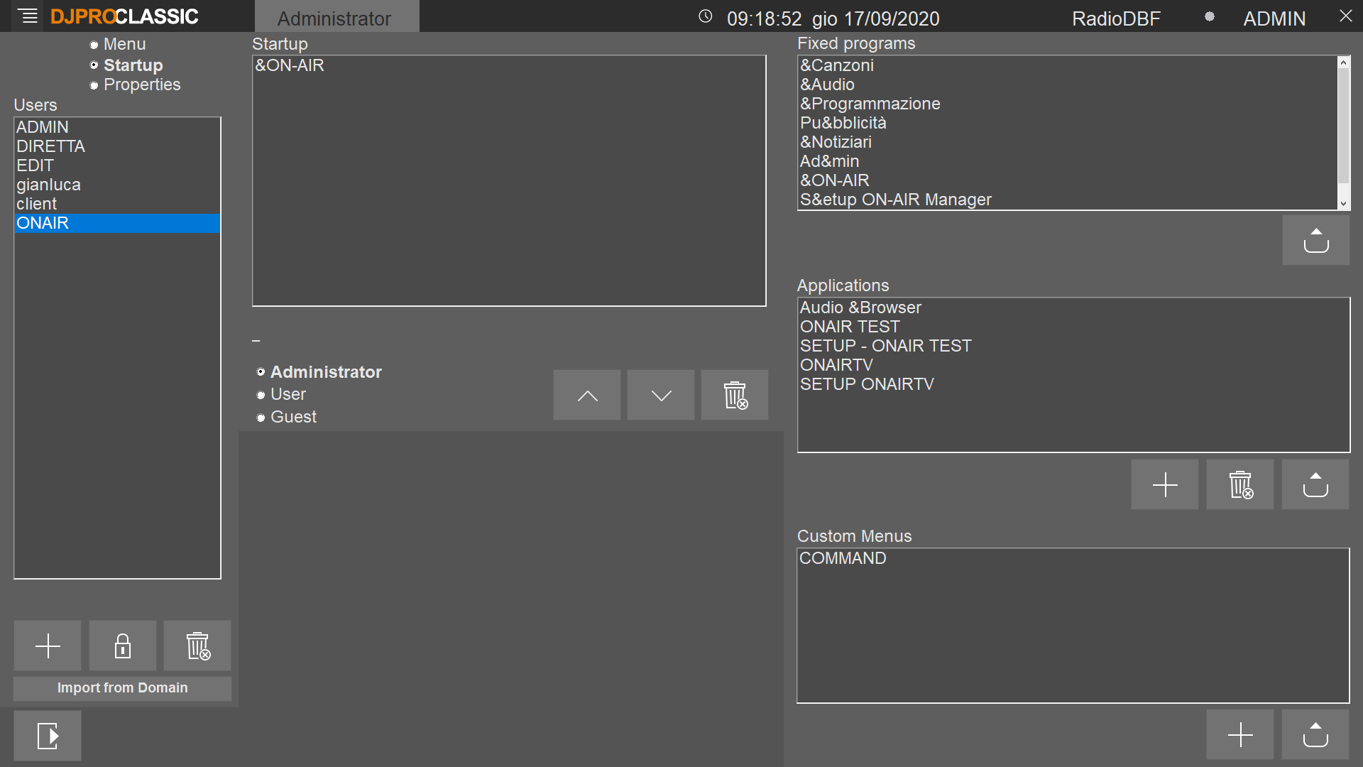 error in the sound driver of core audio virtual dj mac