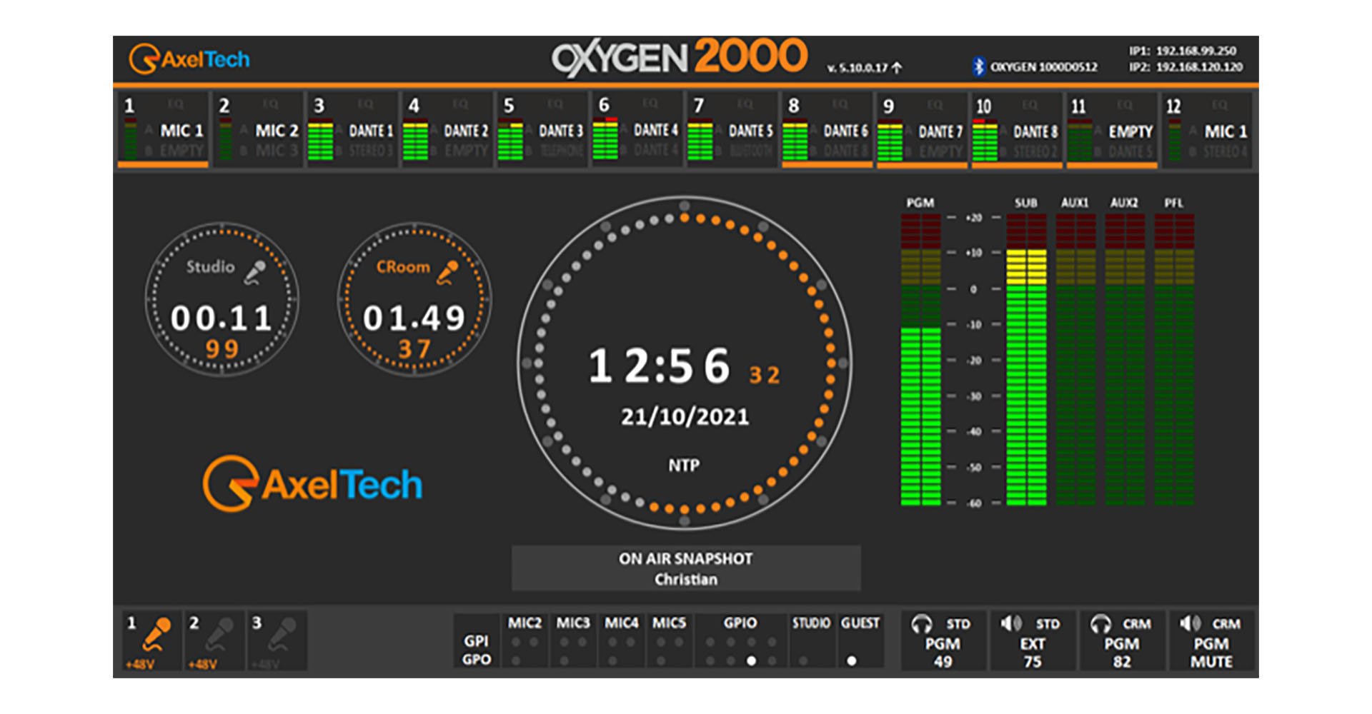 Room Oxygen Monitor, Over-the-Air Firmware