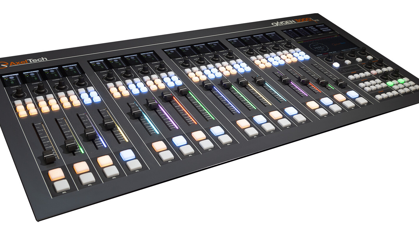 Broadcast Mixer Console Oxygen 3000 Plus Axel Tech